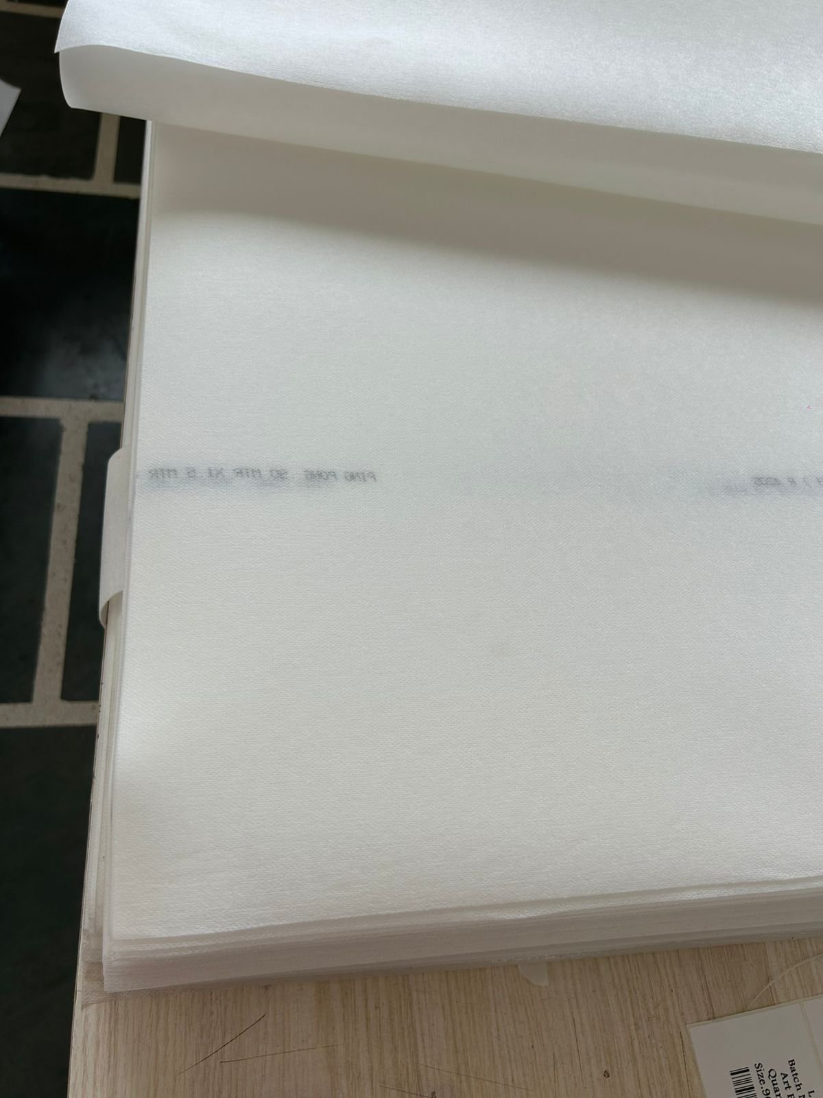 PPSG reinforcement material sheets